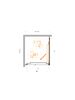 Душевой уголок CEZARES LUX-AH-FS-1-70/80-C-CR профиль Хром, 70x80 см