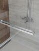 Душевой уголок CEZARES LUX-AH-FS-1-80/90-C-CR профиль Хром, 80x90 см