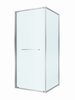 Душевой уголок CEZARES LUX-AH-FS-1-90/100-C-CR профиль Хром, 90x100 см