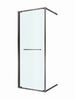 Душевая дверь Cezares LUX-B-FS-1-80-C-GM, профиль оружейная сталь, регулировка 79,5-81 см