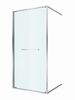 Душевая дверь Cezares LUX-B-FS-1-100-C-CR, профиль хром, регулировка 99,5-101 см