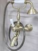 Смеситель Margaroli Classica RU1004AA01BR для ванны с душем цвет бронза (есть на складе)