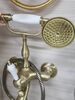 Смеситель Margaroli Classica RU1004AA01BR для ванны с душем цвет бронза (есть на складе)