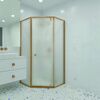 Душевой уголок RGW HO-088Gb 350608800-26, стекло Матовое-Сатинат , 100х100 см