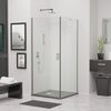 Душевой уголок RGW LE-034 (LE-003 + Z-14) 351203479-11, стекло Прозрачное , 70х90 см