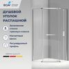 Душевой уголок RGW PA-83 78088300-11, стекло Прозрачное , 100х100 см