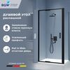 Душевой уголок RGW SV-145B  (SV-05B + Z-050-2B) 703214591-14, стекло Прозрачное , 90х110 см