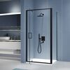 Душевой уголок RGW SV-145B  (SV-05B + Z-050-2B) 703214591-14, стекло Прозрачное , 90х110 см