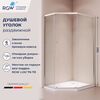 Душевой уголок RGW 38088602-11N, стекло Прозрачное , 100х120 см