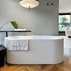 Salini Perla Ванна отдельностоящая 170x80см, материал S-Sense, цвет: белый глянцевый