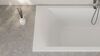 Salini Cascata Встраиваемая ванна 170x70x55.2см., ножки, сифон, мат-л: S-Stone, цвет: белый матовый