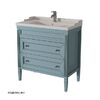Тумба с раковиной Caprigo Albion 80 цвет L817, арт. 10315