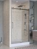 Душевая дверь BelBagno MARINO-2-BF-1-130-C-GM, стекло прозрачное, регулировка 128-131 см
