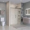 Душевая дверь BelBagno MARINO-2-BF-1-140-C-GM, стекло прозрачное, регулировка 138-141 см
