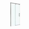 Душевая дверь BelBagno SOFT_CLOSE-1-BF-1-100-C-GM, стекло прозрачное, регулировка 98,5-100,5 см