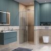 Душевая дверь BelBagno SOFT_CLOSE-1-BF-1-110-C-Cr, стекло прозрачное, регулировка 108,5-110,5 см