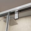 Душевая дверь BelBagno SOFT_CLOSE-1-BF-1-110-C-Cr, стекло прозрачное, регулировка 108,5-110,5 см