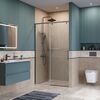 Душевая дверь BelBagno SOFT_CLOSE-1-BF-1-120-C-GM, стекло прозрачное, регулировка 118,5-120,5 см