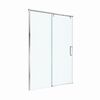 Душевая дверь BelBagno SOFT_CLOSE-1-BF-1-140-C-Cr, стекло прозрачное, регулировка 138,5-140,5 см
