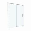 Душевая дверь BelBagno SOFT_CLOSE-1-BF-1-150-C-Cr, стекло прозрачное, регулировка 148,5-150,5 см
