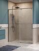 Душевая дверь BelBagno SOFT_CLOSE-1-BF-1-160-C-GM, стекло прозрачное, регулировка 158,5-160,5 см