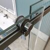 Душевая дверь BelBagno SOFT_CLOSE-2-BF-1-100-C-GM, стекло прозрачное, регулировка 98,5-100,5 см
