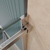 Душевая дверь BelBagno SOFT_CLOSE-2-BF-1-120-C-Cr, стекло прозрачное, регулировка 118,5-120,5 см