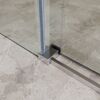 Душевая дверь BelBagno SOFT_CLOSE-2-BF-1-120-C-Cr, стекло прозрачное, регулировка 118,5-120,5 см