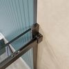 Душевая дверь BelBagno SOFT_CLOSE-2-BF-1-140-C-GM, стекло прозрачное, регулировка 138,5-140,5 см