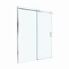 Душевая дверь BelBagno SOFT_CLOSE-2-BF-1-160-C-Cr, стекло прозрачное, регулировка 158,5-160,5 см