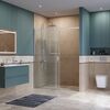 Душевая дверь BelBagno SOFT_CLOSE-2-BF-1-160-C-Cr, стекло прозрачное, регулировка 158,5-160,5 см