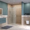 Душевая дверь BelBagno SOFT_CLOSE-2-BF-1-180-C-Cr, стекло прозрачное, регулировка 178,5-180,5 см