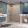 Душевая дверь BelBagno SOFT_CLOSE-2-BF-1-180-C-Cr, стекло прозрачное, регулировка 178,5-180,5 см