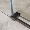 Душевая дверь BelBagno SOFT_CLOSE-2-BF-1-180-C-GM, стекло прозрачное, регулировка 178,5-180,5 см
