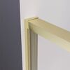 Душевой угол Veconi Premium Ptato 300 SP G-L, 1300х1000x2000, золото брашированный, стекло прозрачное