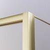 Душевой угол Veconi Premium Ptato 300 SP G-R, 1100х800x2000, золото брашированный, стекло прозрачное