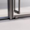 Душевой угол Veconi Premium Ptato 300 SP GR-R, 1200х800x2000, брашированный графит, стекло прозрачное