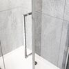 Душевой угол Veconi Rovigo RV-034R, 1000х700х1950, хром, стекло дождь