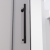 Душевой угол Veconi Premium Alassio SP BB, 1500х900x2000, черный матовый, стекло черное