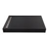 Душевой поддон Cezares TRAY-AS-AH-120/90-30-NERO из искусственного мрамора