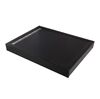 Душевой поддон Cezares TRAY-AS-AH-120/90-30-NERO из искусственного мрамора
