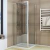 Душевой угол Veconi Rovigo RV-026, 1200х1000х1950, хром, стекло прозрачное