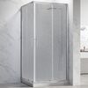 Душевой угол Veconi Rovigo RV-27CH, 1000х1000х1900, хром, стекло pear