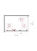 Душевой уголок BelBagno UNO-195-AHF-31-110/70-C-Cr, 110х70 см