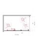 Душевой уголок BelBagno UNO-195-AHF-31-120/70-C-Cr, 120х70 см
