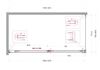 Душевой уголок Belbagno SOFT_CLOSE-1-AH-1-160/80-C-GM, 160х80 см