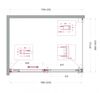 Душевой уголок Belbagno SOFT_CLOSE-1-AH-1-120/90-C-Cr, 120х90 см