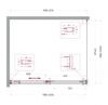 Душевой уголок Belbagno SOFT_CLOSE-1-AH-1-120/100-C-Cr, 120х100 см