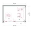 Душевой уголок Belbagno SOFT_CLOSE-1-AH-1-110/80-C-GM, 110х80 см