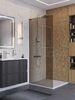 Душевая перегородка Belbagno UNO-L-1-TB-90-BR-Cr